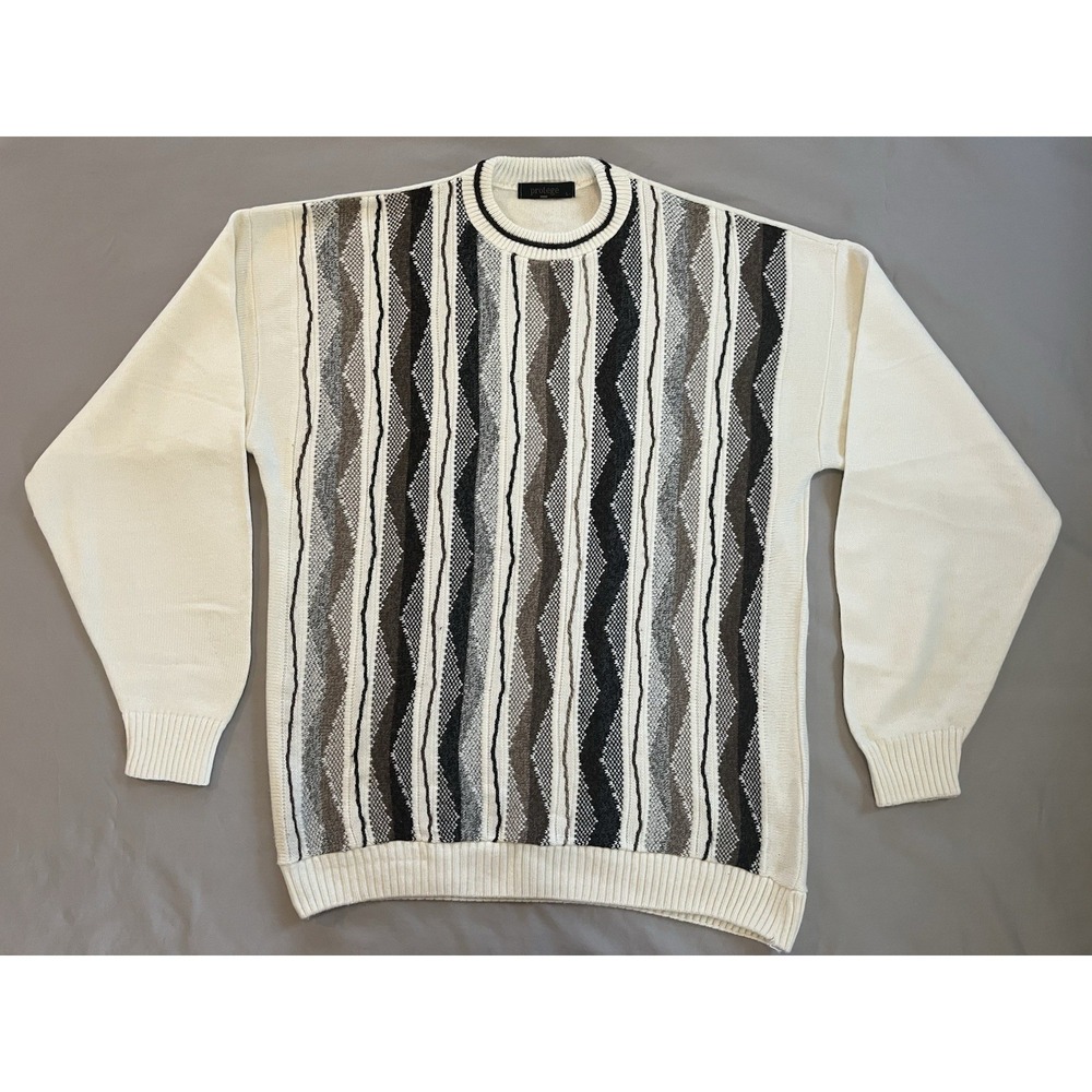 Vintage Sweater Protege Textured Pullover Acrylic L